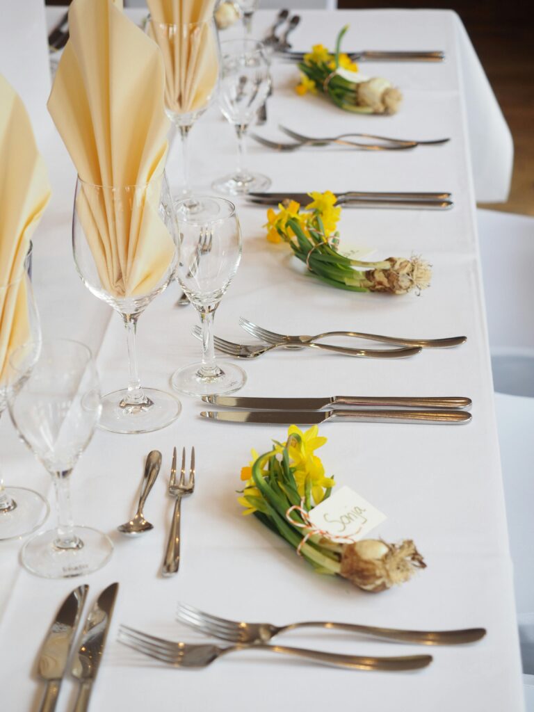 Spring Table Settings